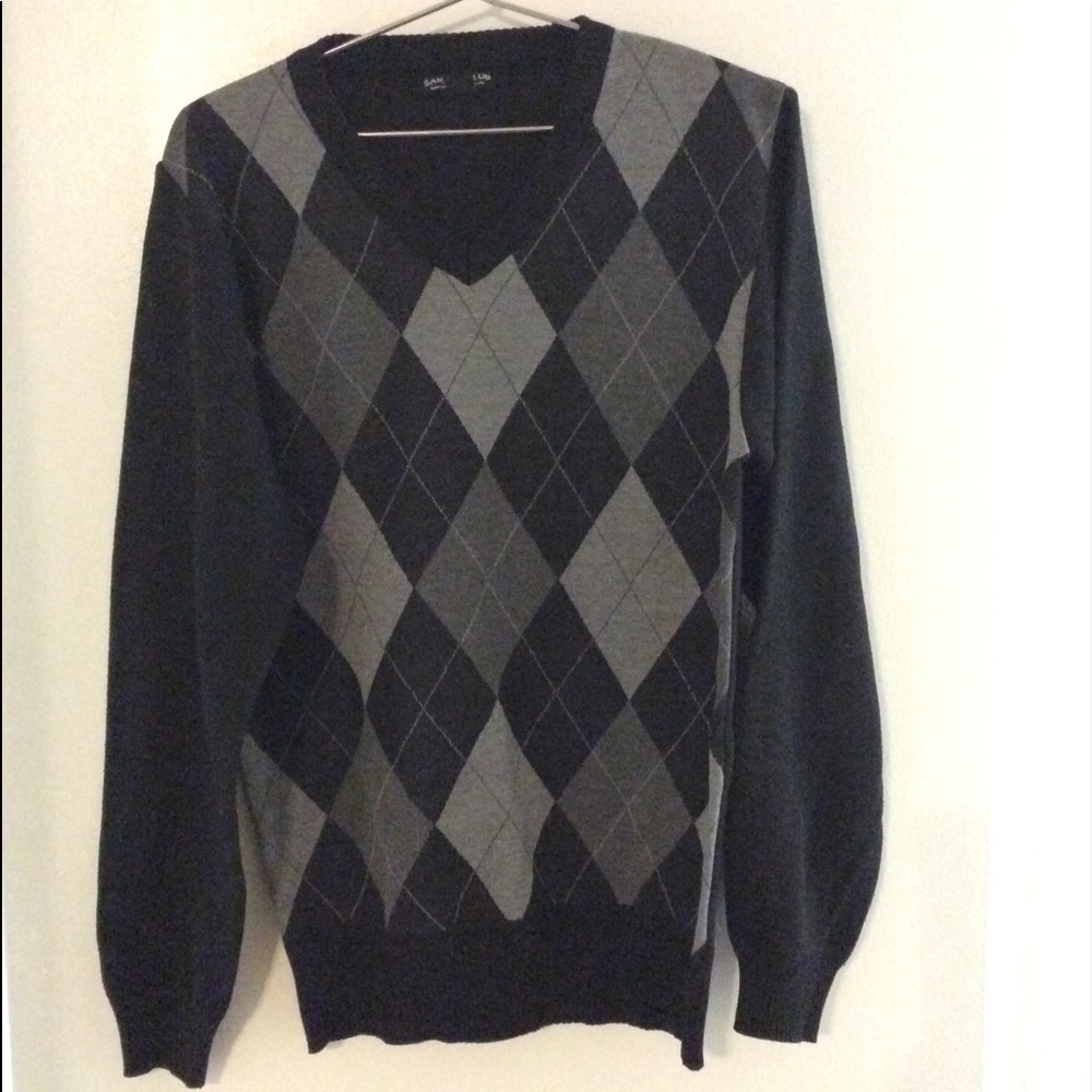 Sahara Club Argyle Sweater